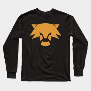 Midnight Tiger Symbol Long Sleeve T-Shirt